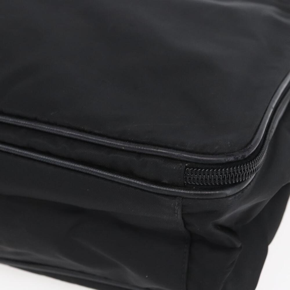 PRADA Business Bag Nylon Black Silver Auth ka390 - Picture 14 of 16